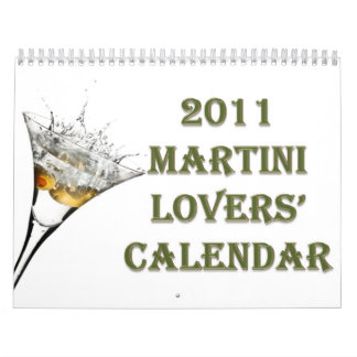 Calendrier 2011 d'amants de Martini