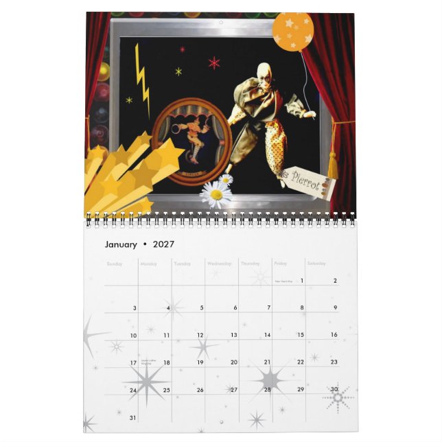 calendrier 2011 de théâtre (Jan 2027)