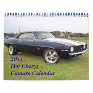 Calendrier 2011 Hot Chevys Camaro