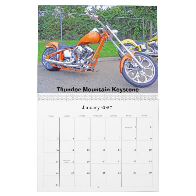 CALENDRIER 2011 "tout le tonnerre" Cyc fait sur (Jan 2027)