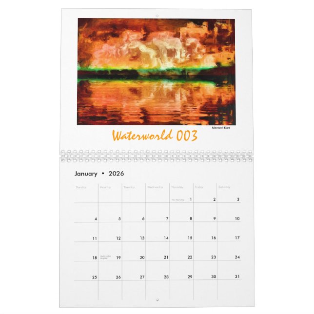 Calendrier 2012 d'Aleagraph (Jan 2026)