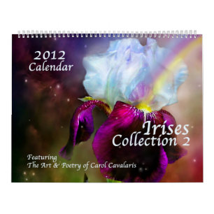 Calendrier 2012 d'art de la collection 2 d'iris