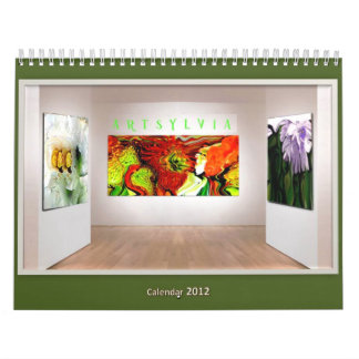 Calendrier 2012 de feuillage d'ArtSylvia