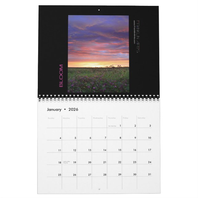 Calendrier 2012 de HDR (Jan 2026)