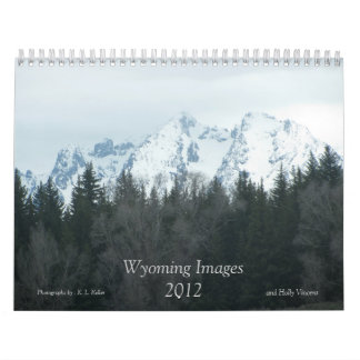 Calendrier 2012 d'images du Wyoming