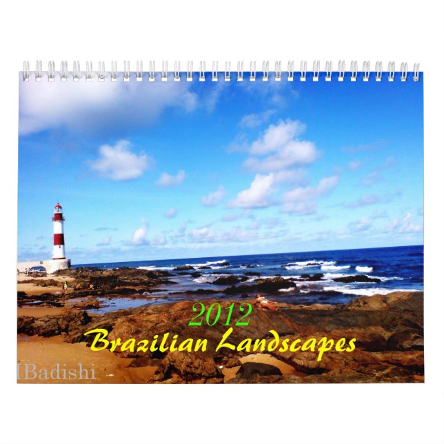 Calendrier 2012 paysages brésiliens (Protection)