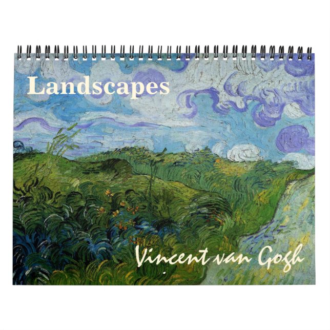 Calendrier 2012 paysages de Vincent van Gogh (Protection)