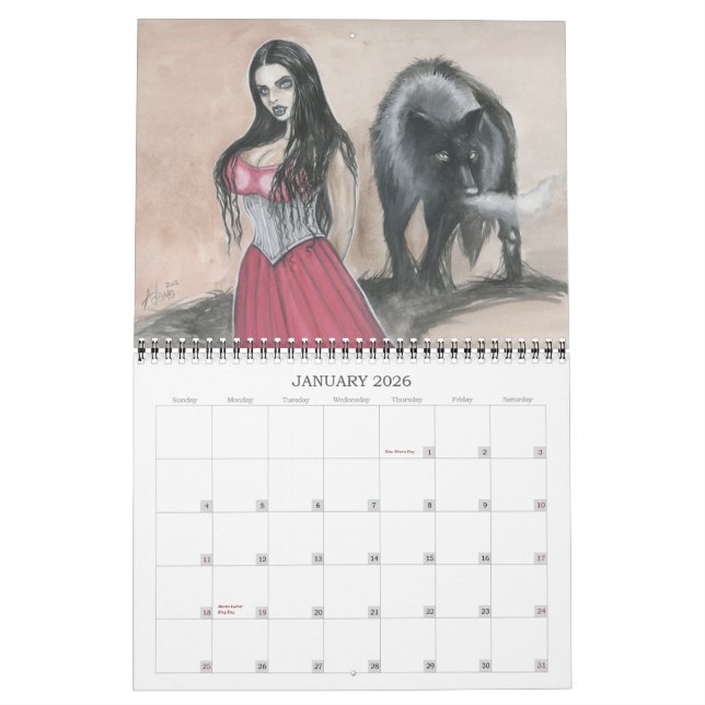 calendrier 2013 d'art (Jan 2026)