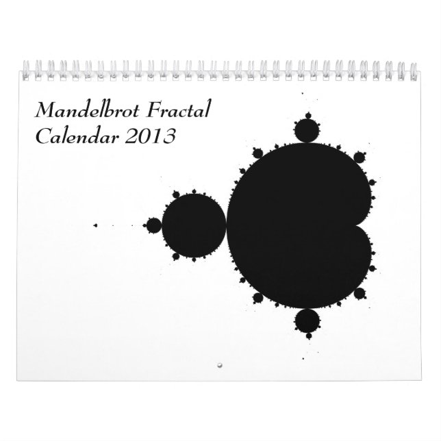 Calendrier 2013 de fractale de Mandelbrot (Protection)