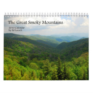 Calendrier 2013 de Great Smoky Mountains