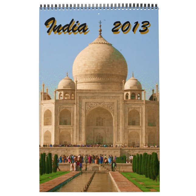 calendrier 2013 de l'Inde (Protection)