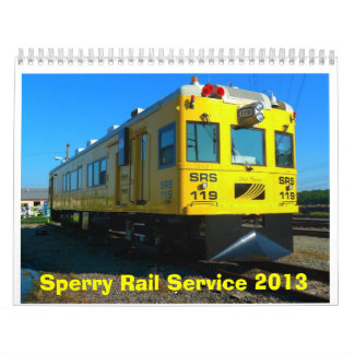 Calendrier 2013 de rail de Sperry