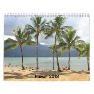 Calendrier 2013 d'Hawaï