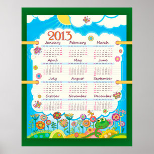 Calendrier 2013 Poster 3