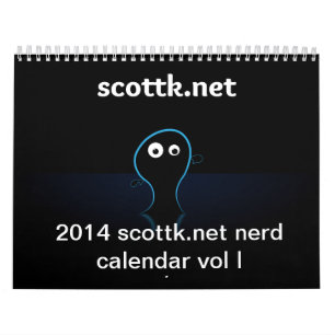 calendrier 2014 comique nerd de scottk.net vol. I