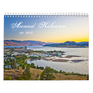Calendrier 2014 dans l'Okanagan