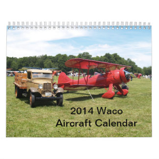 Calendrier 2014 d'avions de Waco