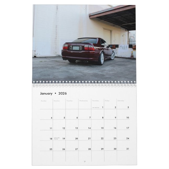 Calendrier 2014 de LVC Lincoln LS (Jan 2026)