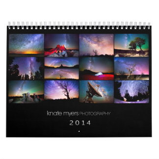 Calendrier 2014 de photo de Knate Myers
