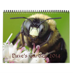Calendrier 2014 du jardin de Dave