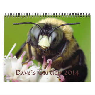 Calendrier 2014 du jardin de Dave