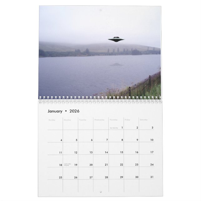 Calendrier 2014 d'UFO (Jan 2026)