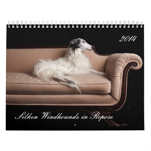 Calendrier 2014 Windhounds de soie dans le repos 1-4 (Protection)