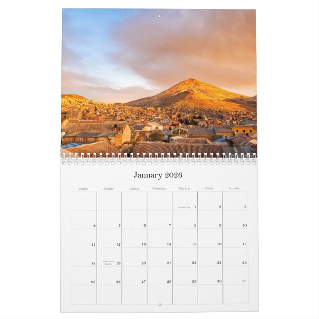 Calendrier 2015 de la Bolivie (Jan 2026)
