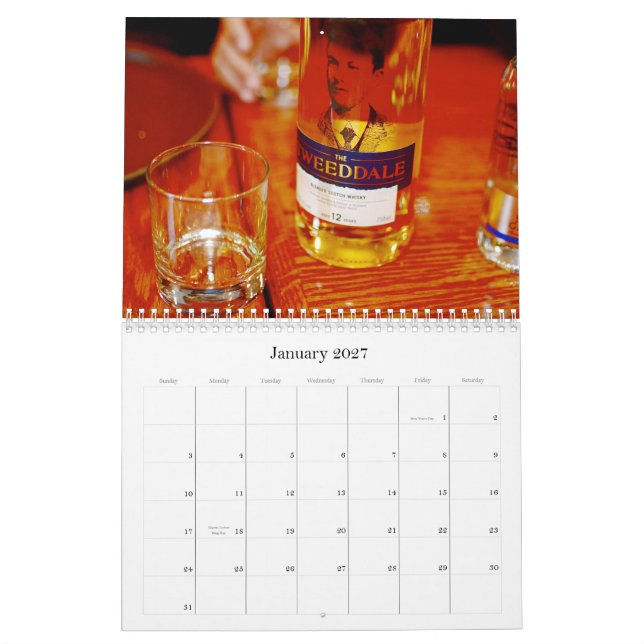 Calendrier 2015 de whiskey (Jan 2027)