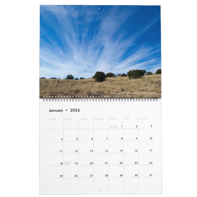 Calendrier 2015 du Ranch de Padres Mesa Jan - Dec  (Jan 2026)