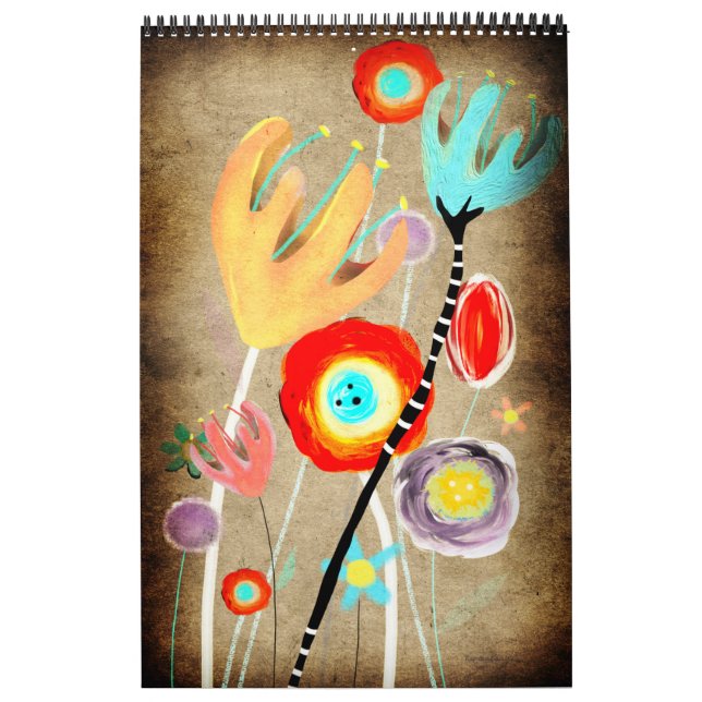Calendrier 2015 Illustrations Fantaisistes d'Enfan (Protection)
