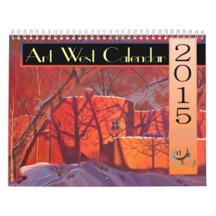 Calendrier 2015 occidental d'art ÉNORME