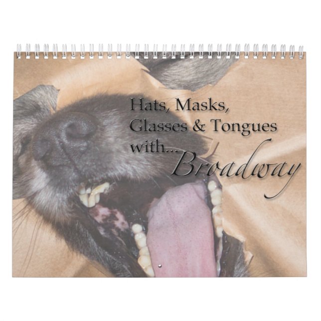 Calendrier 2016 avec Broadway (Protection)