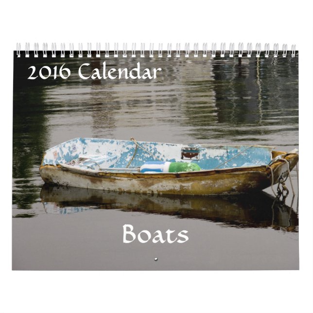 Calendrier 2016 - Calendrier de bateaux (Protection)