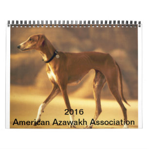 Calendrier 2016 d'Azawakh