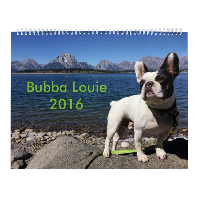 Calendrier 2016 de Bubba Louie (Protection)