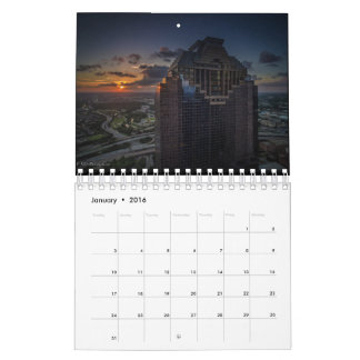 Calendrier 2016 de Houston par
