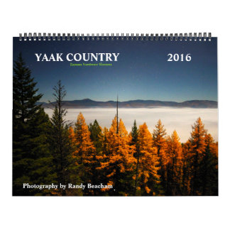 Calendrier 2016 de pays de Yaak