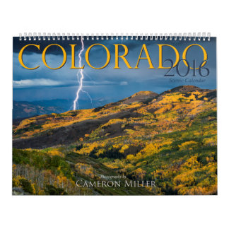 Calendrier 2016 pittoresque du Colorado