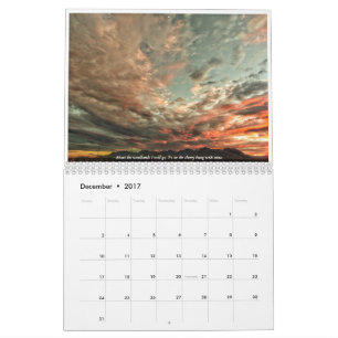 Calendrier 2017 ans dans les images et le vers