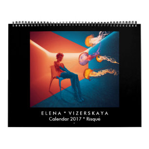 Calendrier 2017 d'art d'Elena Vizerskaya OSÉ