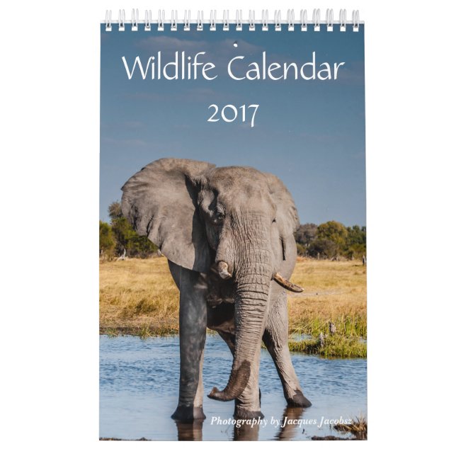 Calendrier 2017 de faune (Protection)