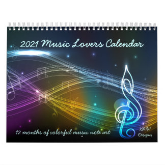 Calendrier 2017 de mélomanes de KRW
