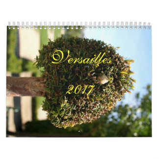 Calendrier 2017 de Versailles