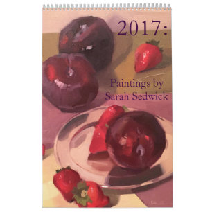 Calendrier 2017: Peintures de Sarah Sedwick