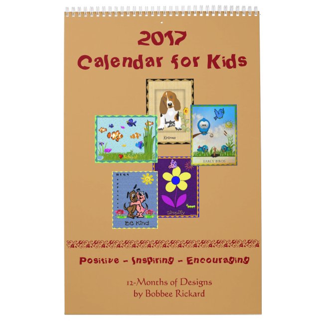 Calendrier 2017 pour des enfants (Protection)