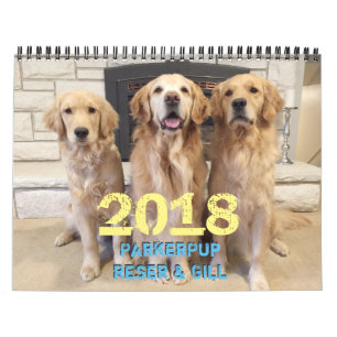 Calendrier 2018 de ParkerPup