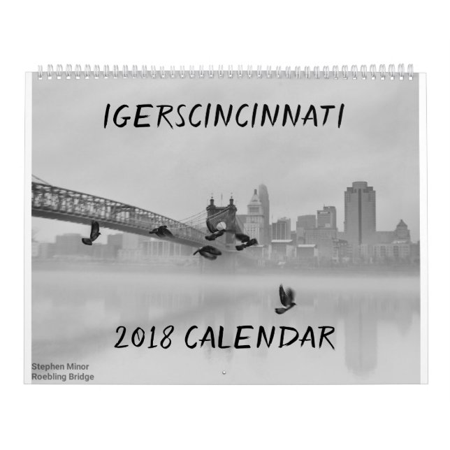 Calendrier 2018 d'IgersCincinnati (Protection)