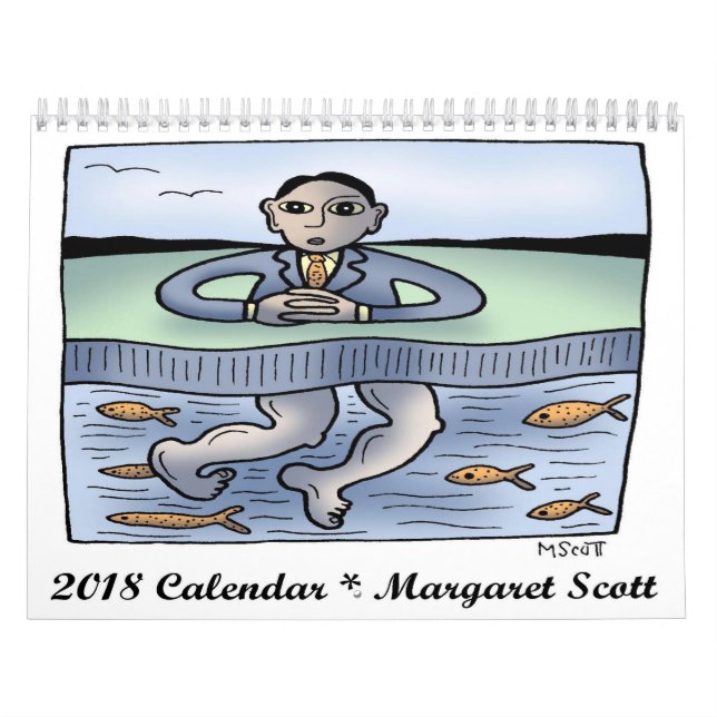 Calendrier 2018 par Margaret Scott (Protection)