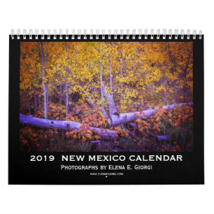Calendrier 2019 du Nouveau Mexique